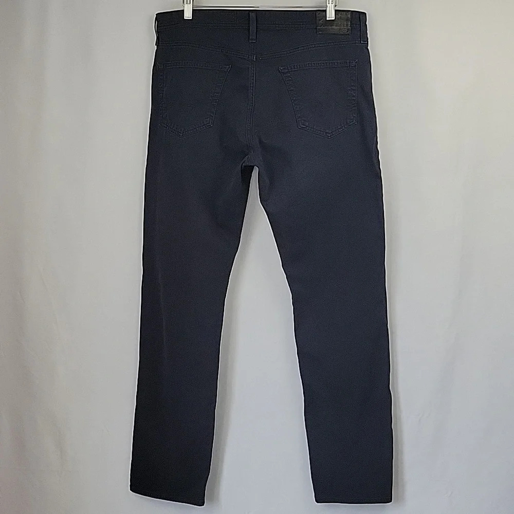 AG Adriano Goldschmied The Graduate Tailored Leg Chino Navy Size 32x34